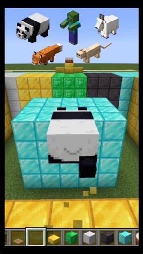 Insane Mob Jump Obstacle Course – Minecraft #Shorts