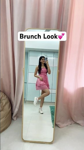LAST MINUTE Brunch Outfit 💕 | WOMEN’S DAY Brunch Look | Brunch outfit ideas | Khushi Nagda GRWM