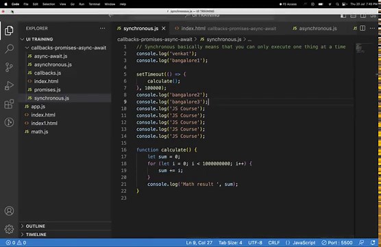 Asynchronous JavaScript Course (Async/Await, Promises, Callbacks) | JS Tutorial for Beginners