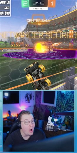Heatseeker is the most unpredictable game mode!! Rocket league highlight