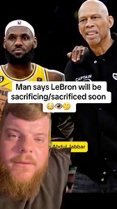 Man says LeBron James will be sacrificing someone soon 😳 #lebronjames #sacrifice #sad #nba #dark #theory | itsweirdtime