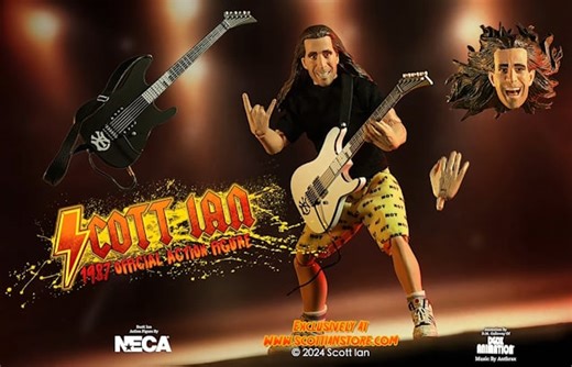 ANTHRAX's SCOTT IAN: Official 1987-Era Action Figure Coming In May