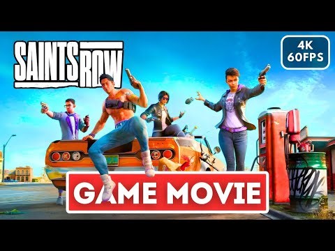 SAITS ROW GAME MOVIE ALL CUTSCENES (4K 60FPS) No Commentary