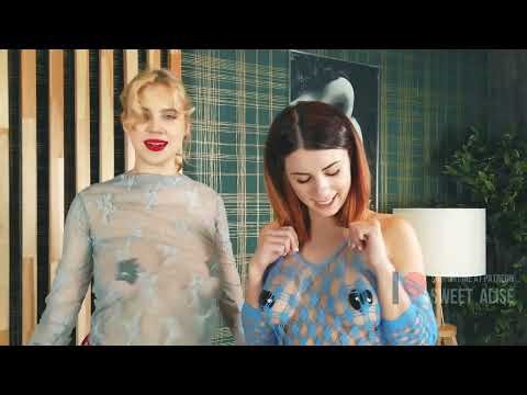 Sweet Alise see through try on haul showing off the best thong outfits