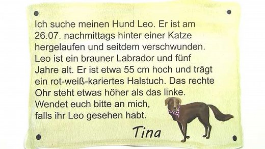 Einen Tiersteckbrief verfassen | sofatutor.com