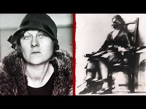 The last picture she took on earth was in the electric chair