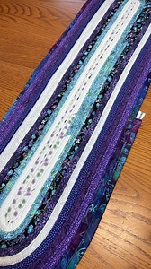 Custom Jelly Roll Table Runner, Beautiful, Unique Colors. - Etsy
