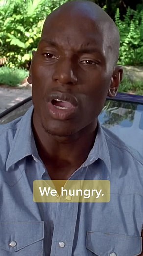 Roman Pierce From Fast and Furious Series - We Hungry BBQ Scene