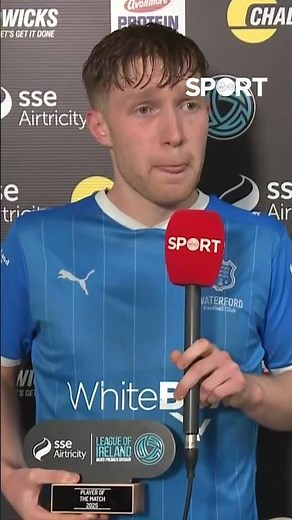Kyle White, Player of the Match Talks Waterford’s Big Win! | LOI