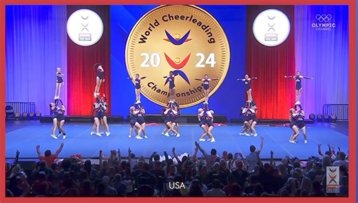 2K views | TEAM USA  YOUTH ALL GIRL ADVANCED FINALS ICU 2024 | Wiki cheer | Facebook