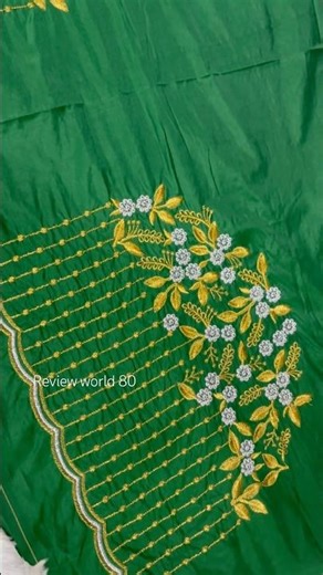 Computer Embroidery Blouse piece | Meesho Finds | Comment for product link | Online Reviews