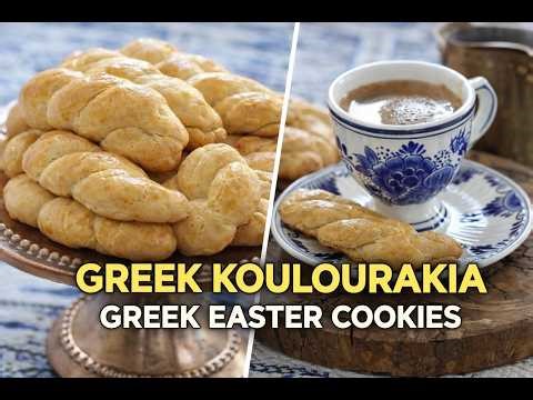 Easter Cookies (Greek Koulourakia)