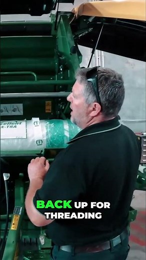 Effortless Krone Baler Net Loading See How Easy It Is! #krone