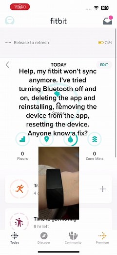 #fitbit #fitbitcharge4 #fitbitproblems #syncissues #fitbitfix #learnontiktok #troubleshooting #help #fitbits #fitbituk_ireland #fyp #foryou #foryourpage