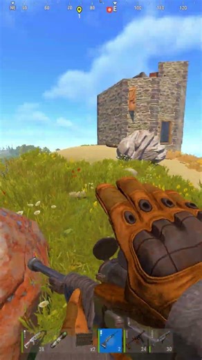 Streamer thought I was just better #rust #rustgame #rustpvp #rustclips