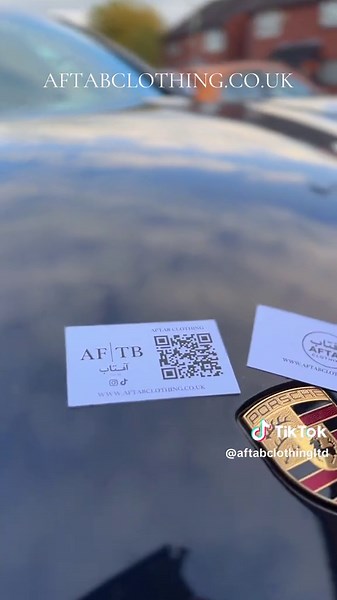 AFTAB Clothing: New Business Cards Launch