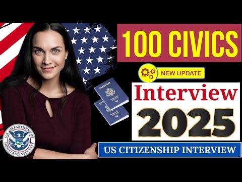 2025 random 100 civics questions and answers - U.S. citizenship interview I N400 Interview #n400
