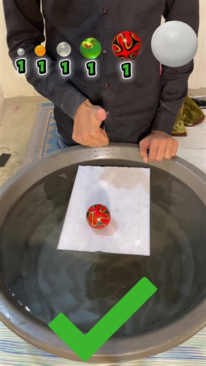 Try to guess, how many paper it tooks! What happened next? #satisfyingvideo #sciencefun #floattest #paperchallenge #foryou