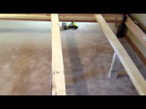 How to Build a Four Post Bed part 1