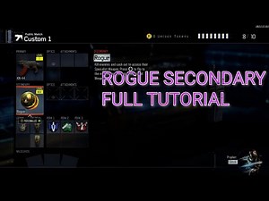 ROGUE IN SECONDARY IN UNDER 5 MINUTES *FULL TUTORIAL* (Black Ops III)