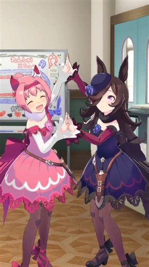 Haru Urara joined Rice Shower as pink assasin #umamusume