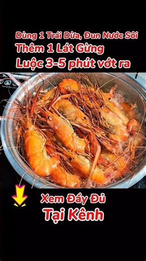 🔥 Boiling Shrimp in Hot or Cold Water - How to Boil Delicious Green Prawns Without a Fishy Smell ...