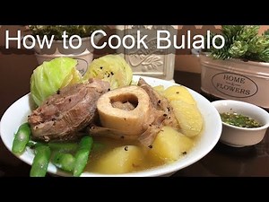 MASARAP na Bulalo (Filipino Style) | Beef Recipe