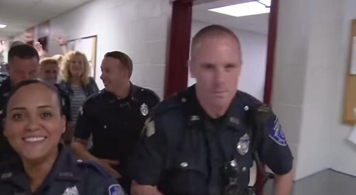 Dance Meme with Goofy Police Officer #fyp #viral