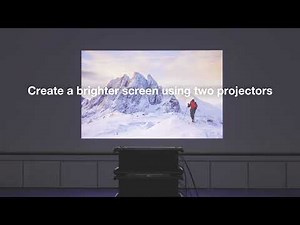 Epson Projector Professional Tool | Tutorial Video No. 3 | Geometry Correction Assist for Stacking