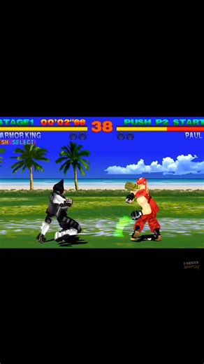 Armor King evolutuon in tekken Games #reels #viral #trending #tekken #gaming | Farhan Gameplay