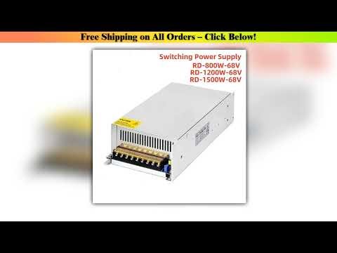 Switching Power Supply 68V 1500W SMPS CNC Adjustable Voltage for RD6018 RD6018W RD6012 RD6012W