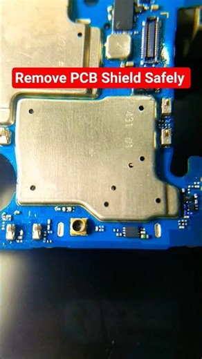 Remove PCB Shield Like a Pro 🔧 (Easy Repair Trick)