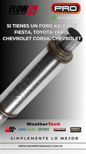 Si quieres hacerte notar, instala un Flowmaster FX en tu carro