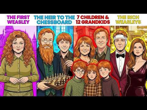 The Lives of ALL 21 Weasleys in Harry Potter EXPLAINED in Detail