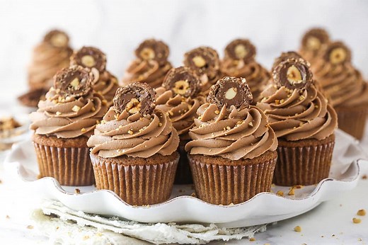 Moist Nutella Cupcakes - A Delightful Chocolate Hazelnut Treat