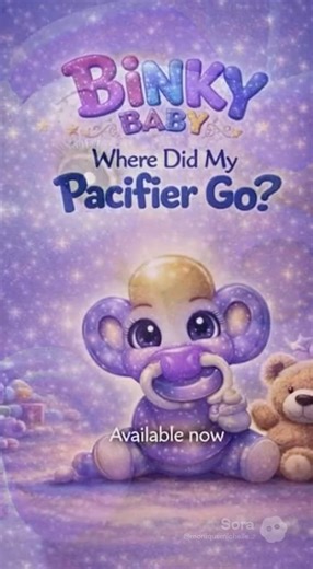 Binky Baby: where did my pacifier go ? #amazon