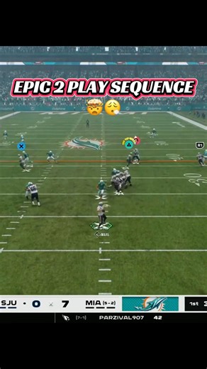 45 YAC → EASY TD | Defense Never Recovered 😮‍💨 #madden #fyp #nfl