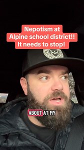 NEPOTISM in Alpine school District… IT NEEDS TO STOP NOW!!?!?! 🛑✋🛑✋ THIS AFFECTS ALL OUR KIDS!!! #alpineschooldistrict #vistaheightsmiddleschool #corruption | Brett Henry