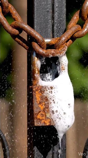 Extremely Satisfying Rust Removal From gate lock | Amazing Restoration (Before & After) #rustremoval