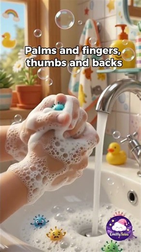 Wash Your Hands Song! 🧼 | Fun Handwashing Nursery Rhyme for Kids
