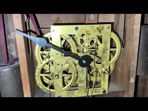 Giant Seth Thomas Ogee Mantle Clock after repairs
