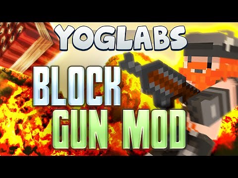 Minecraft Mods - Block Gun Mod - YogLabs