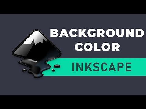 Inkscape Tutorial: How to change background color in Inkscape
