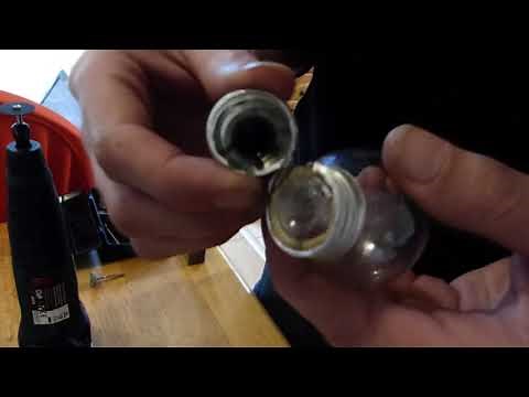 How to Make a Pipe Out of Used LightBulb in 10 Minutes Video Tutorial DIY Tips