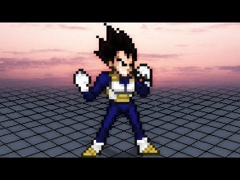 VEGETA JOINS SUPER SMASH FLASH 2 MOD