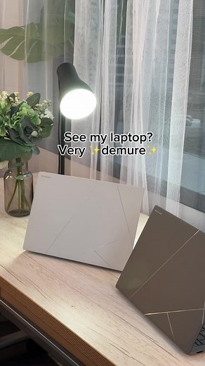 ASUS Zenbook S Demure Style Tech Setup