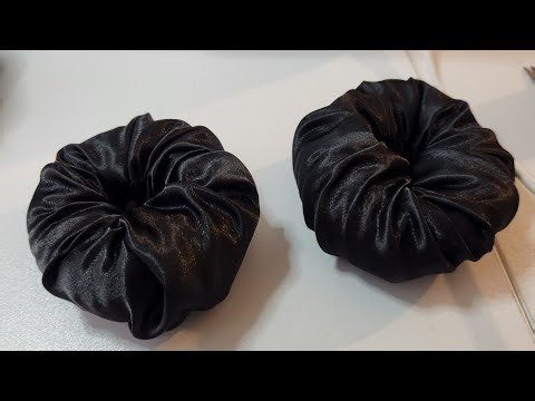 Sewing a Satin Hair Bun Maker live!