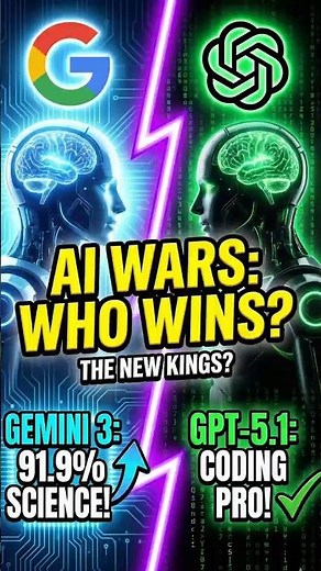 Google Gemini 3 vs GPT-5.1: The Birth of “Thinking”