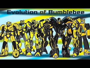 Evolution of bumblebee in movies (animated)