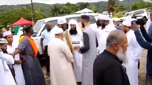 MOMENT OF JOY FOR LOCAL MUSLIMS: Mufti Menk, the globally celebrated Zimbabwean-born preacher and motivational speaker followed by millions online, has arrived at the Ezulwini Islamic Institute, marking a long-awaited moment for the local Muslim community. Ismail ibn Musa Menk (born 27 June 1975), widely known as Mufti Menk, is a Zimbabwean Islamic preacher, scholar and cleric. He serves as the Grand Mufti of Zimbabwe and heads the fatwa department of the Council of Islamic Scholars of Zimbabwe.